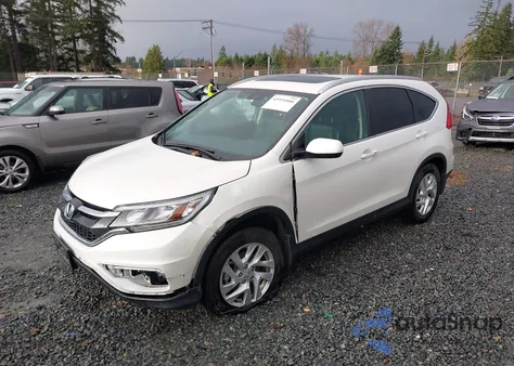 2015 Honda Cr-V Ex-L from USA, damaged, VIN 5J6RM4H7XFL096774